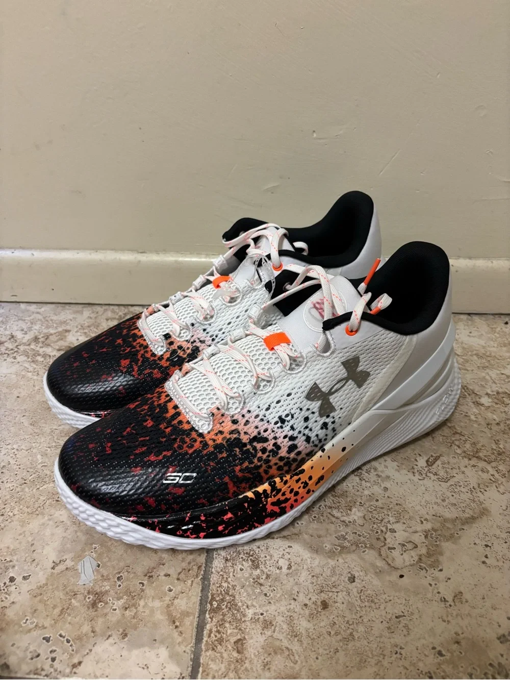 Under Armour Curry 2 Low FloTro NM Retro Chef Curry 3026277 100 Men's Size 14